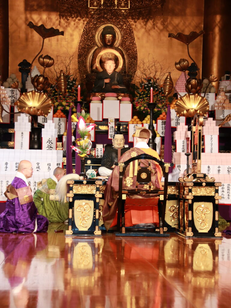 徳川家康像は法要後、松本氏らによって安国殿に安置された。同殿の受付時間中は常時拝観することができる